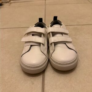 Gap Kids White Leather Sneakers